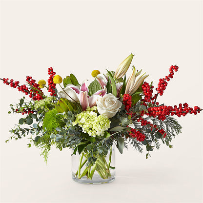 Berry & Bright Bouquet –  Margartia Flowers, Jersey City NJ