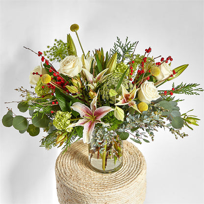 Berry & Bright Bouquet –  Margartia Flowers, Jersey City NJ