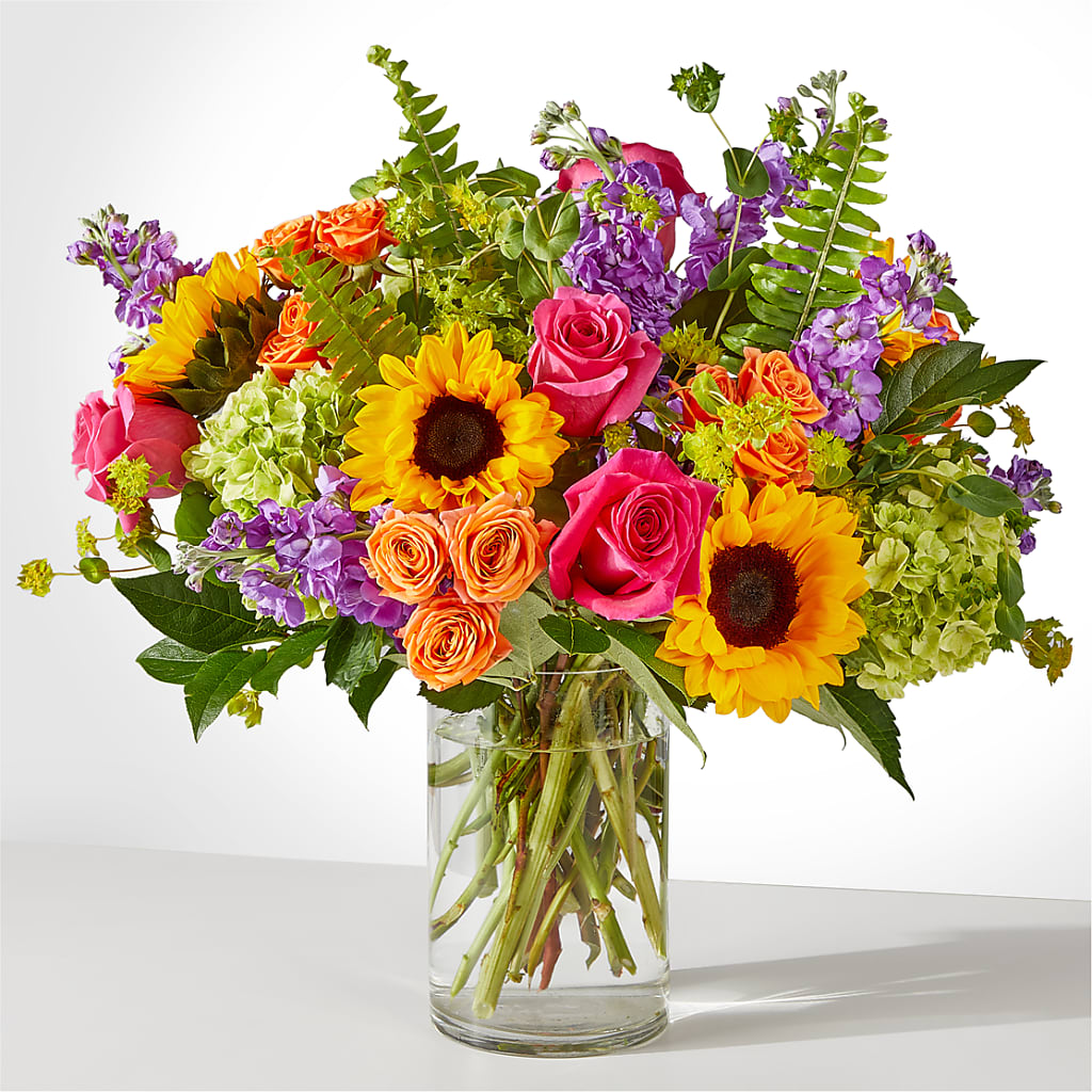 Vibrant Greetings Bouquet –  Margartia Flowers, Jersey City NJ