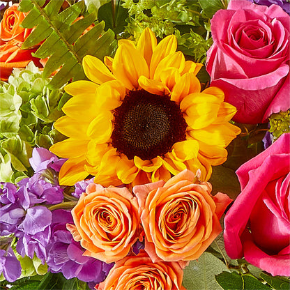 Vibrant Greetings Bouquet –  Margartia Flowers, Jersey City NJ