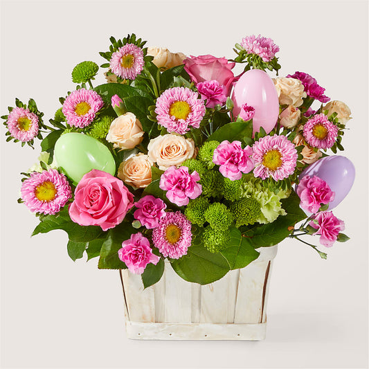 Get Eggcited Basket –  Margartia Flowers, Jersey City NJ
