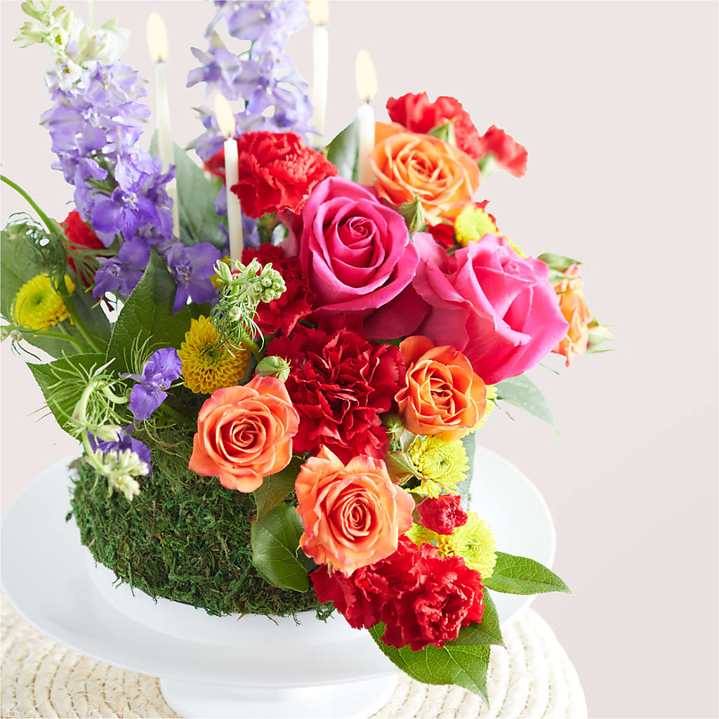 Best Year Yet Floral Cake –  Margartia Flowers, Jersey City NJ