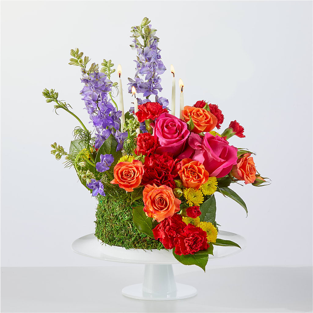 Best Year Yet Floral Cake –  Margartia Flowers, Jersey City NJ