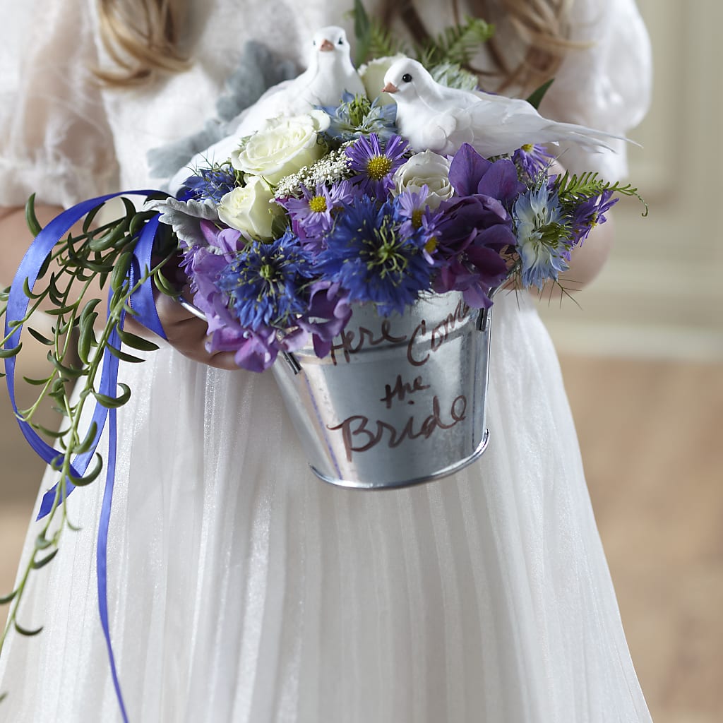 Enchantment Flower Girl Arrangement –  Margartia Flowers, Jersey City NJ