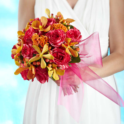 Brilliant Shades of Love Bouquet –  Margartia Flowers, Jersey City NJ
