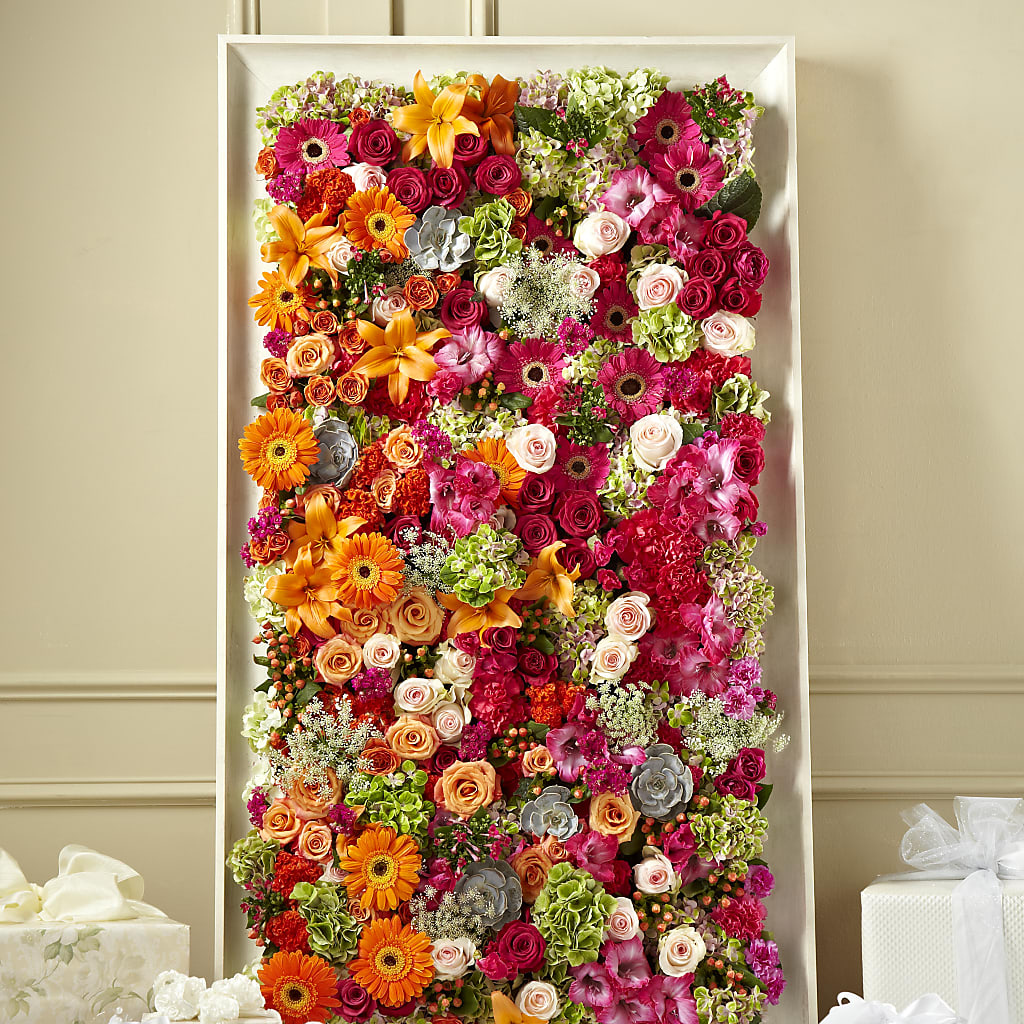 Fresh Picked Floral Wall –  Margartia Flowers, Jersey City NJ