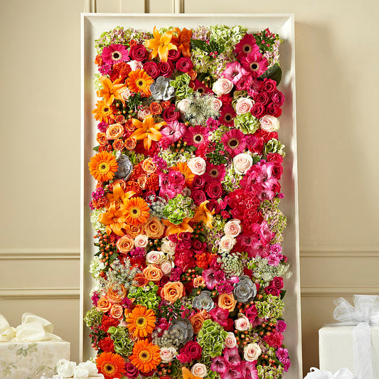 Fresh Picked Floral Wall –  Margartia Flowers, Jersey City NJ