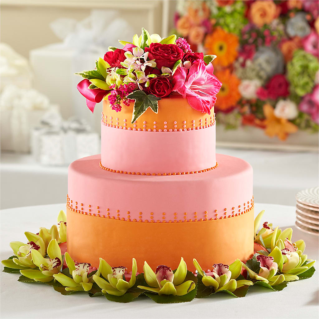 Sweet Citrus Cake Decor –  Margartia Flowers, Jersey City NJ
