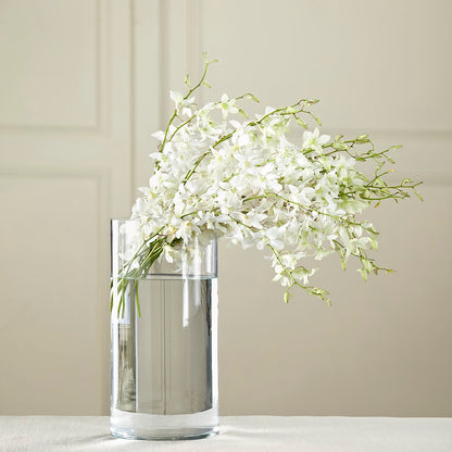 White Dendrobium Bouquet –  Margartia Flowers, Jersey City NJ