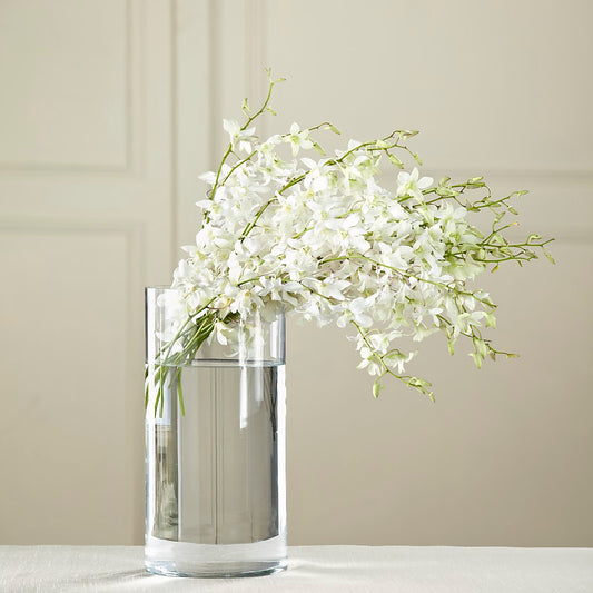 White Dendrobium Bouquet –  Margartia Flowers, Jersey City NJ